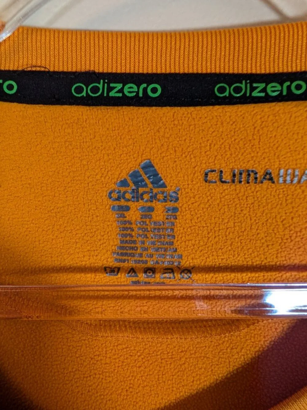 ADIDAS Tennessee Volunteers Adizero Men XXL ClimaWarm Long Sleeve Shirt GO VOLS